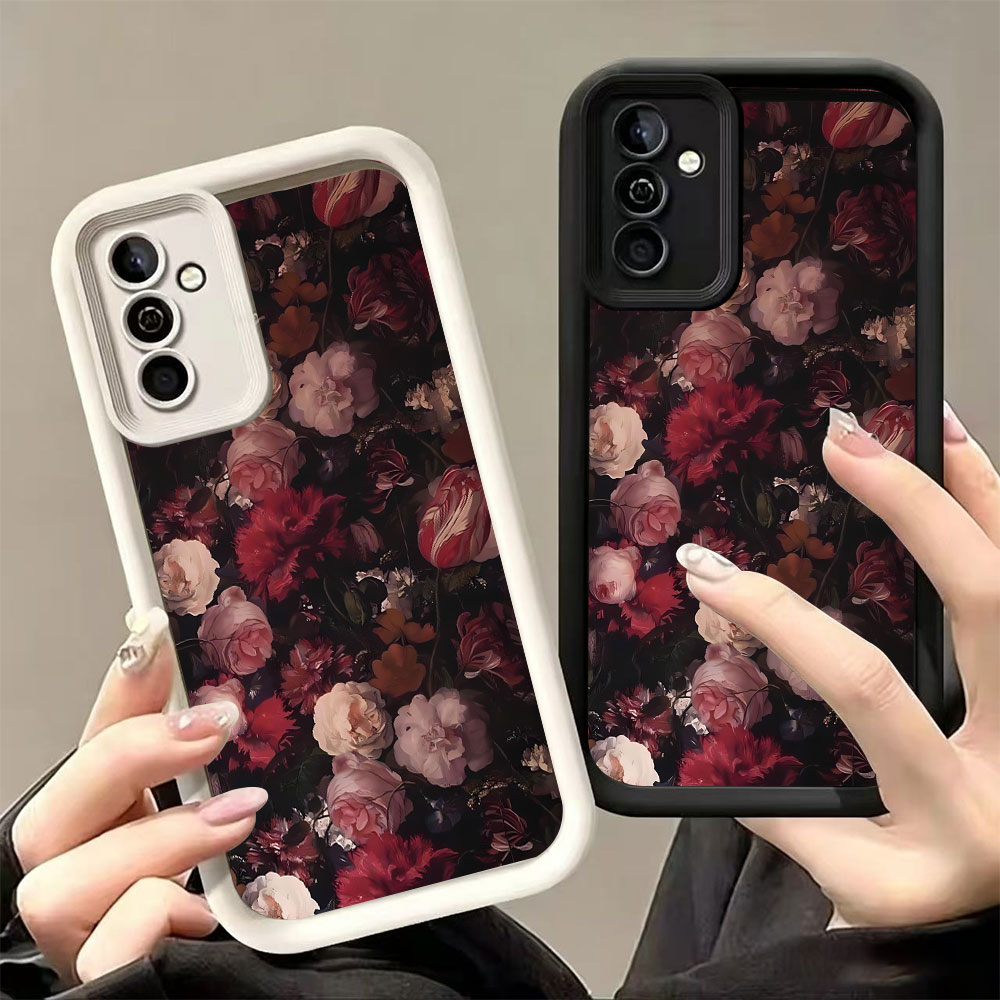 Wine & Beer Tours Of Nova Scotia - Wine Red Rose Pattern Phone Case