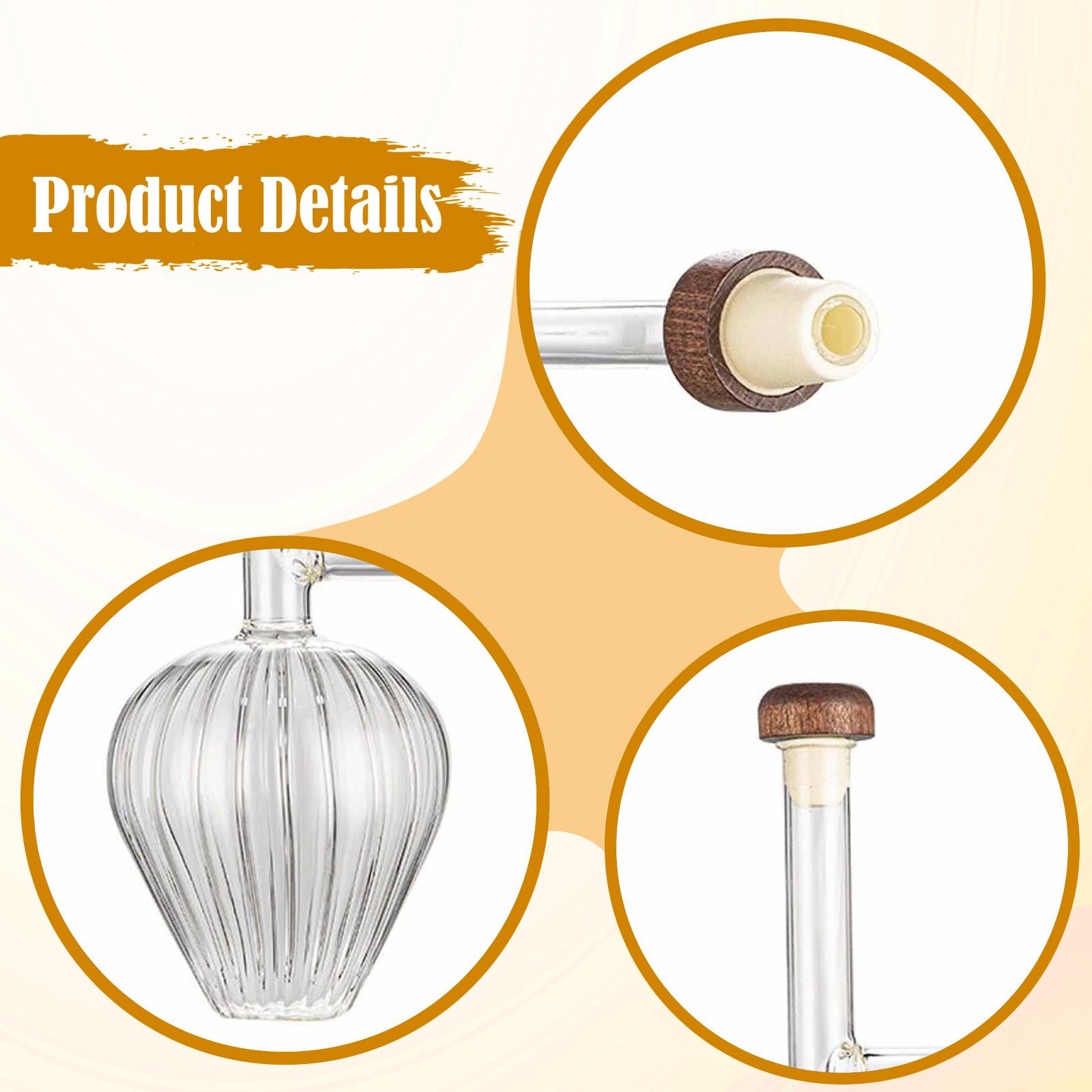 Decanter Aerator Set - Fast Pouring Portable Decanter Creative Glass