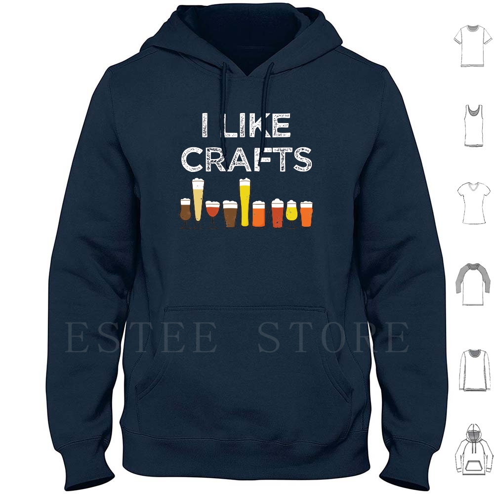 Wine Like Beer - I Like Shirt Hoodies Long Sleeve