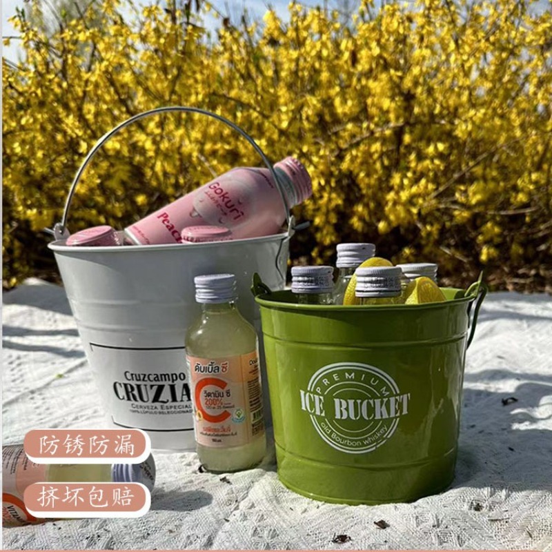 Ice Bucket Silver - Commercial Ice Bucket Beverage Beer Barrel