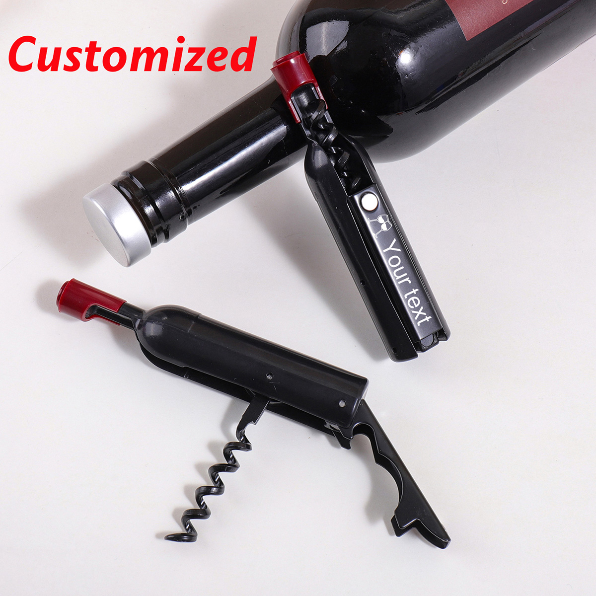 Custom Text Wine Opener Person - đánh giá và giá Wine Beer Name