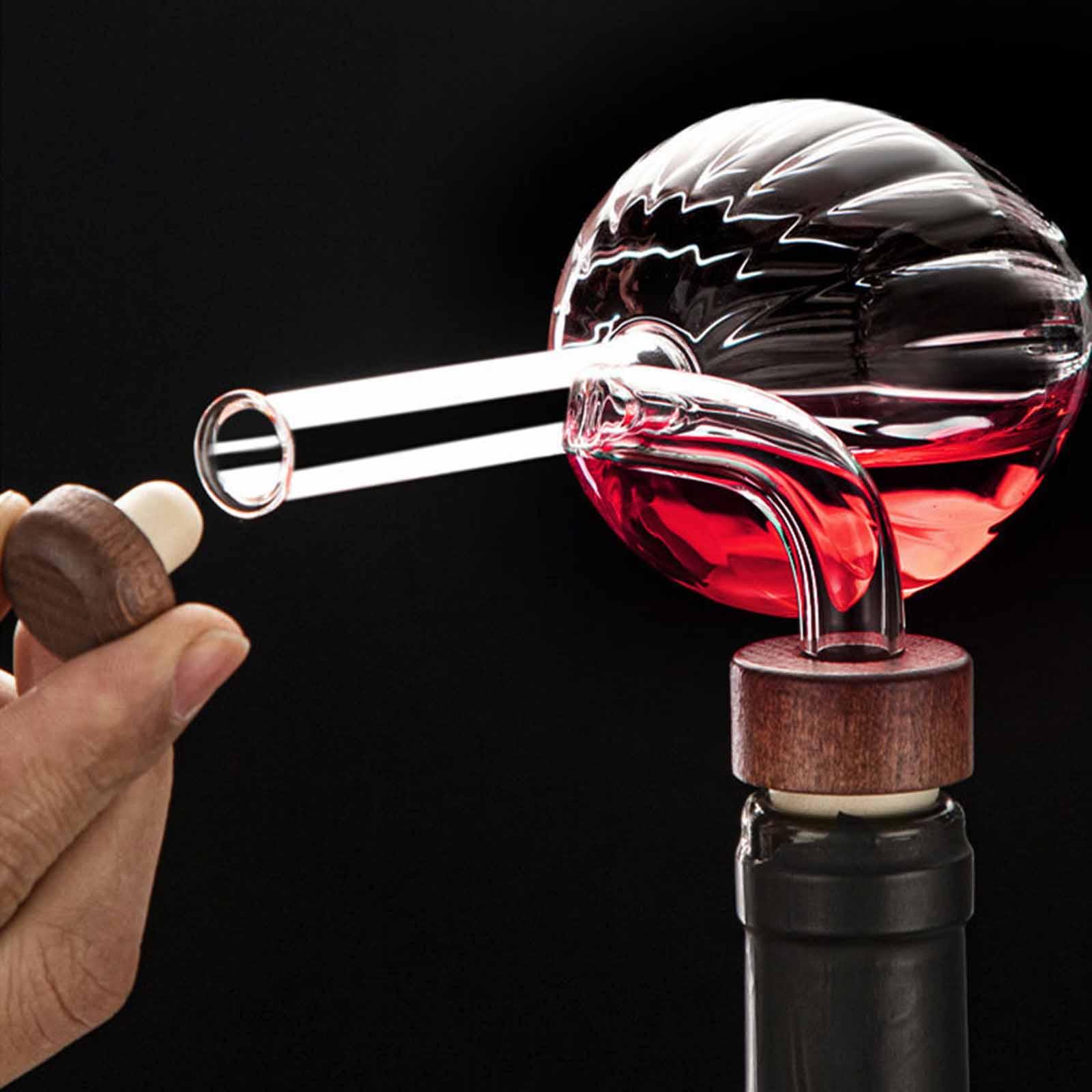 Fast Pouring Portable Decanter - đánh giá và giá Decanter Aerator Set