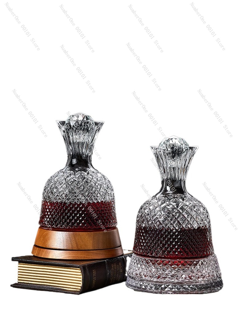 Luxury Rotating Wine Decanter  - đánh giá và giá Decanter Aerator Set