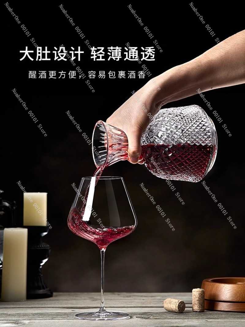 Luxury Rotating Wine Decanter  - đánh giá và giá Decanter Aerator Set