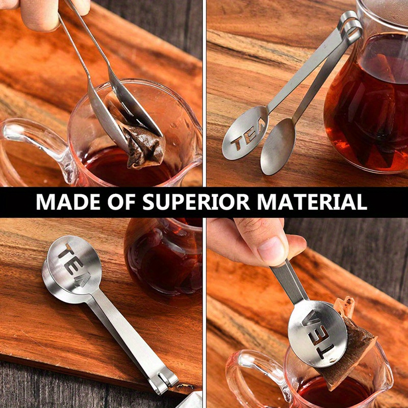 1pc Tea Bag Squeezer Stainless - đánh giá và giá Ice Bucket Silver