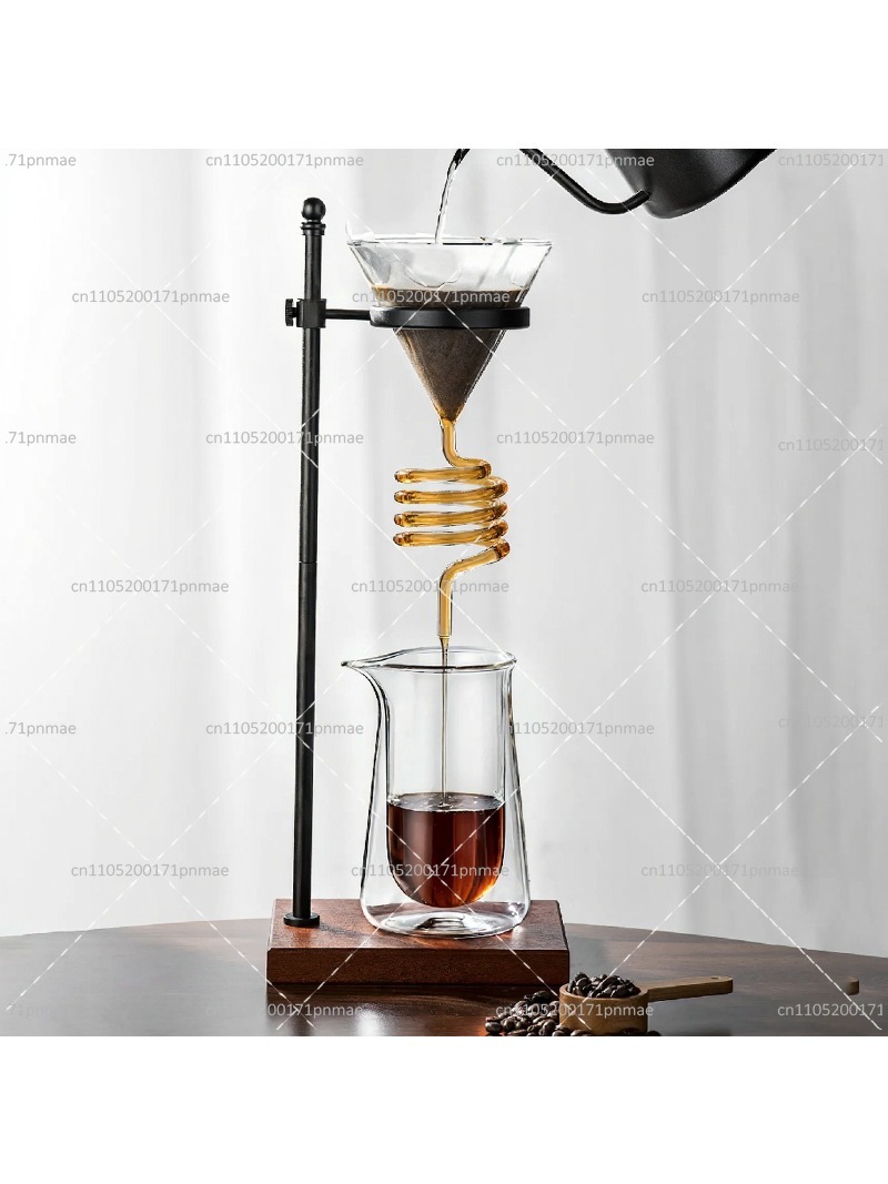 Elegant Spiral Glass Pour Over - đánh giá và giá Decanter Aerator Set