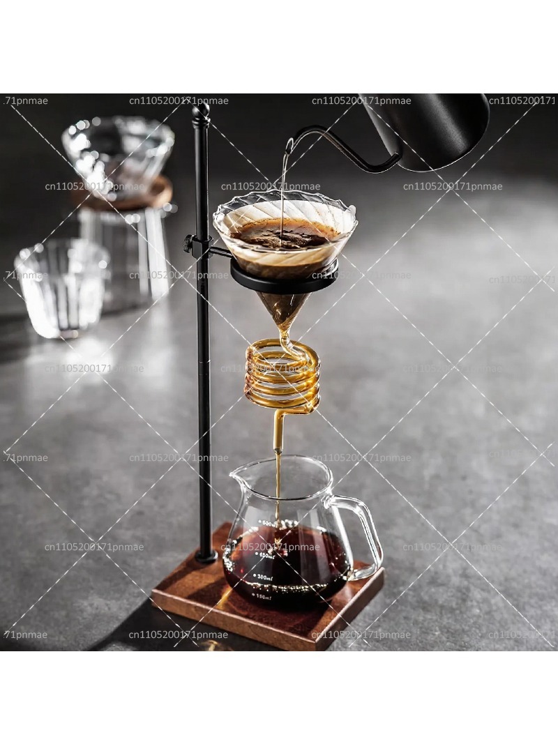 Elegant Spiral Glass Pour Over - đánh giá và giá Decanter Aerator Set
