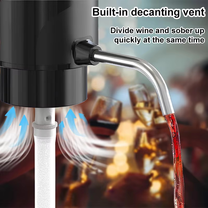 Intelligent Electric Wine Aera - đánh giá và giá Decanter Aerator Set