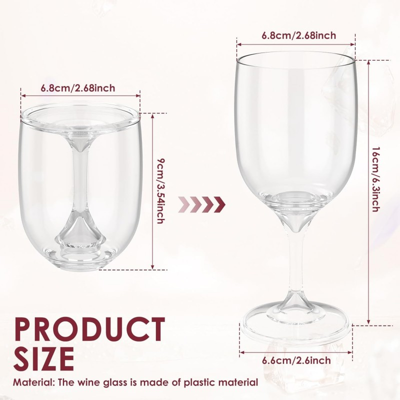 Folding Wine Glass Transparent - đánh giá và giá Wine & Beer Unlimited Spirits