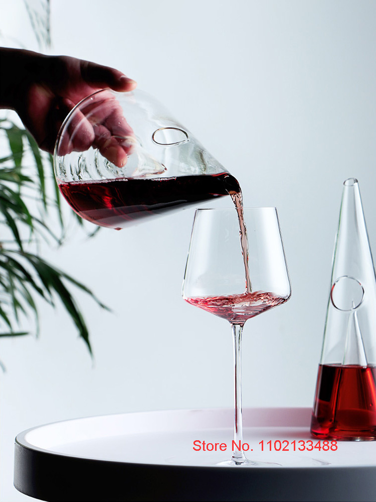 Cone Wine Decanter Separator B - đánh giá và giá Decanter Aerator Set