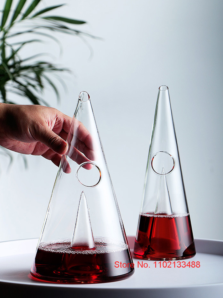 Cone Wine Decanter Separator B - đánh giá và giá Decanter Aerator Set