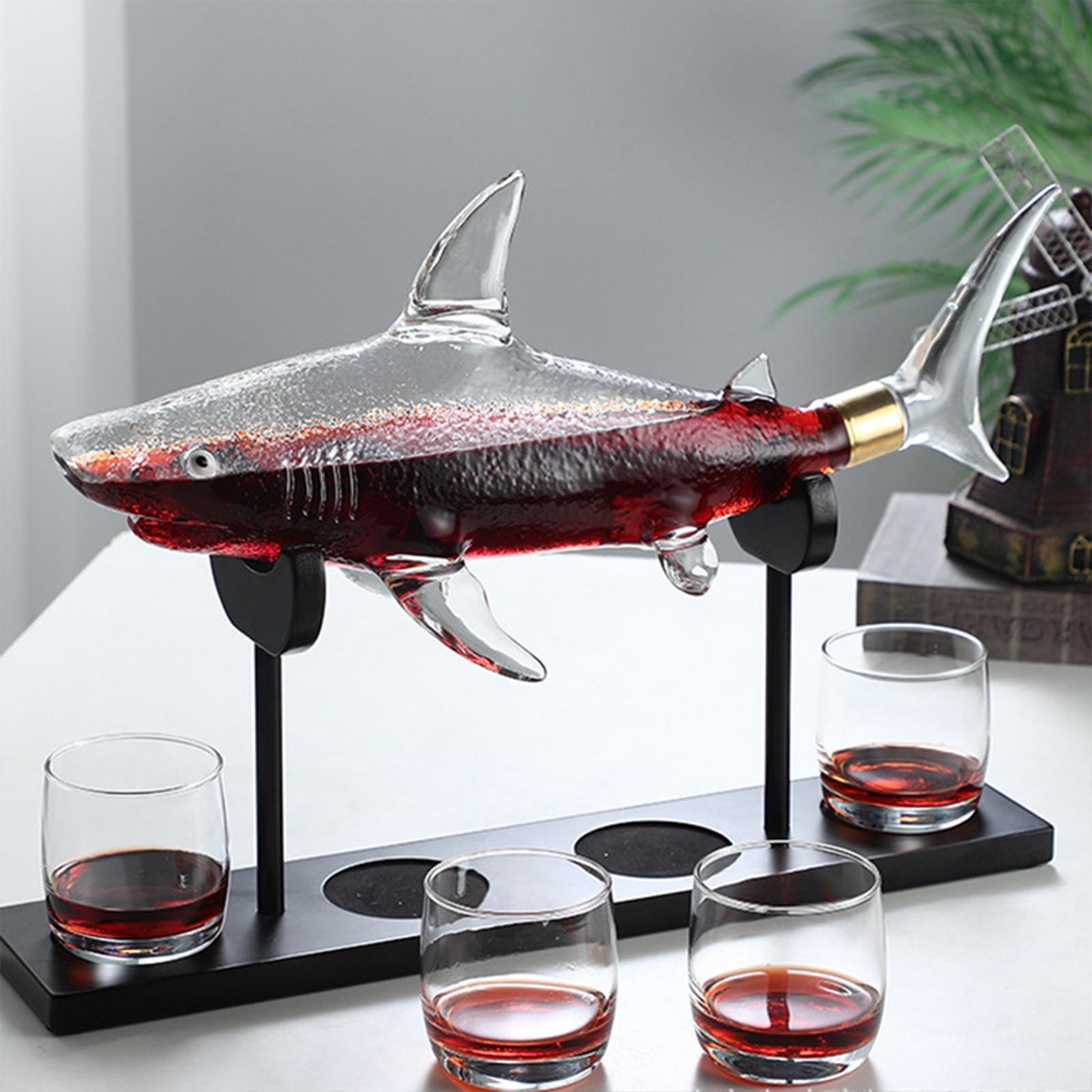 Wine Decanter Fish Shaped Wine - đánh giá và giá Decanter Aerator Set