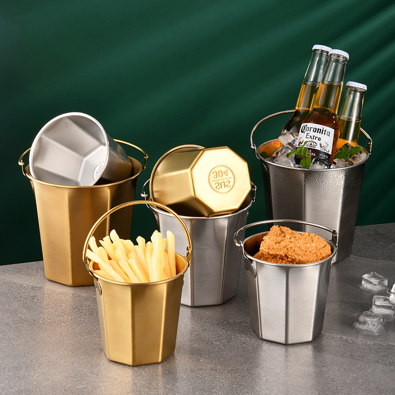 304 Stainless Steel Mini Ice B - đánh giá và giá Ice Bucket Silver