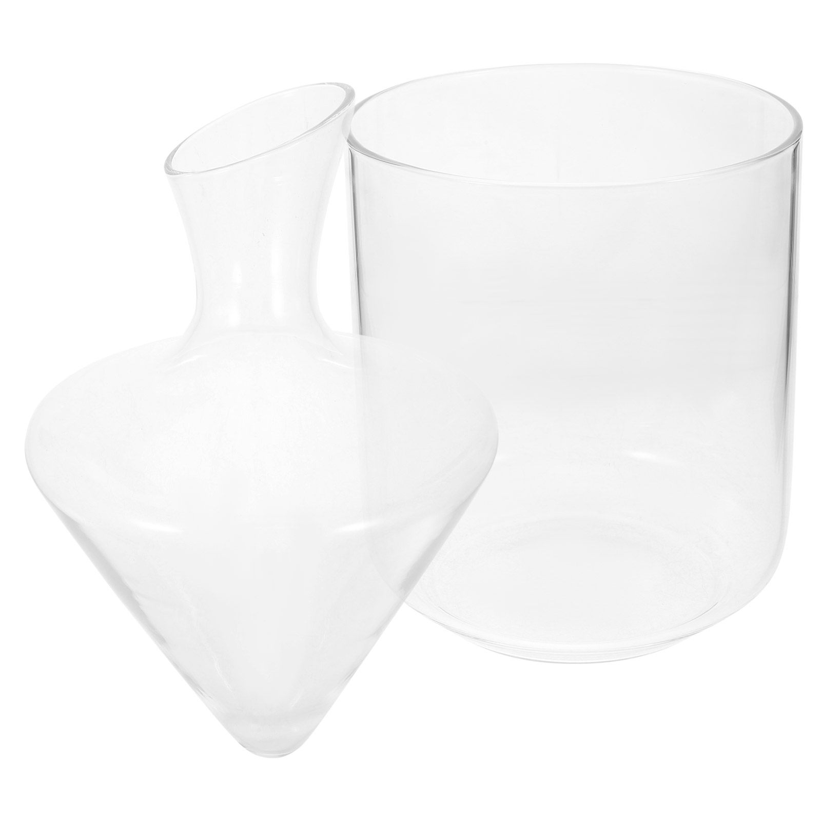 1Pcs Clear Transparent Glass D - đánh giá và giá Decanter Aerator Set