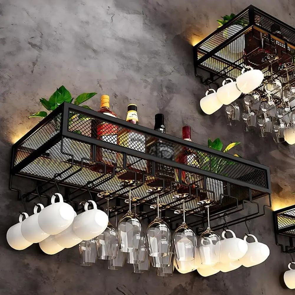 Wine Rack Wall Mounted with LE - đánh giá và giá Wine Rack Wall Mount